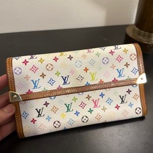 Louis Vuitton Trifold Multicolor